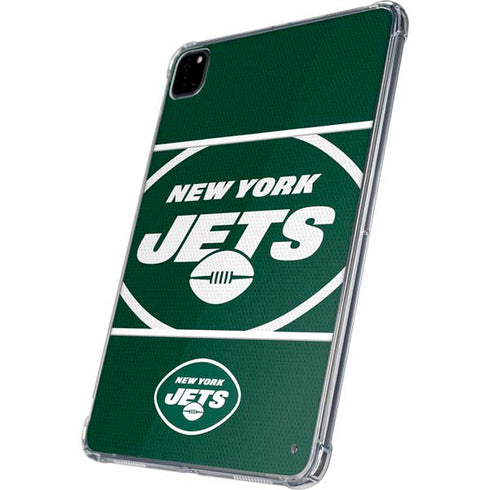 NFL New York Jets Zone Block iPad Pro 11in (2024) Clear Case