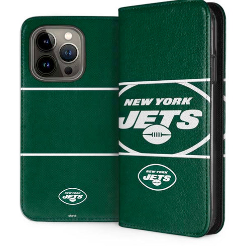 NFL New York Jets Zone Block iPhone 13 Pro Folio Case