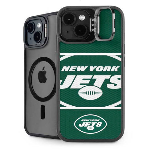 NFL New York Jets Zone Block iPhone 14 Kickstand Case