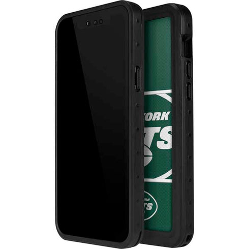 NFL New York Jets Zone Block iPhone 15 Plus Waterproof Case