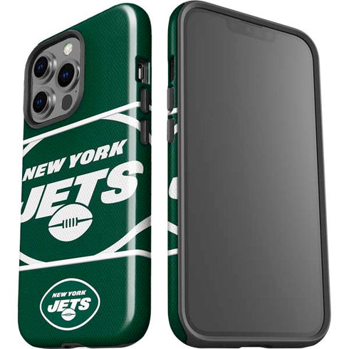 NFL New York Jets Zone Block iPhone 15 Pro Impact Case