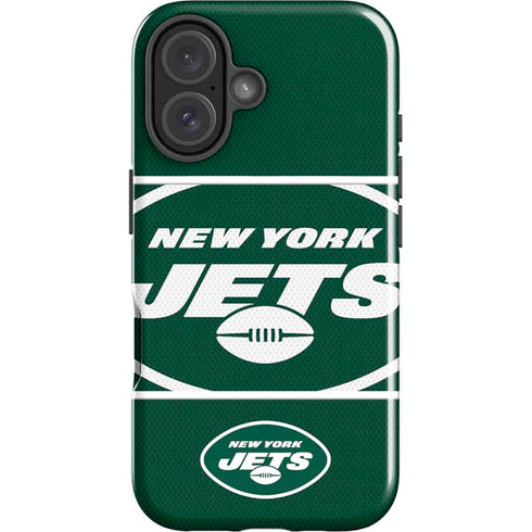 NFL New York Jets Zone Block iPhone 16 Impact Case
