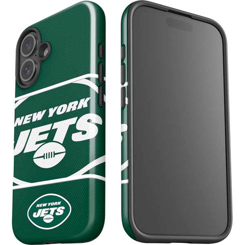 NFL New York Jets Zone Block iPhone 16 Impact Case
