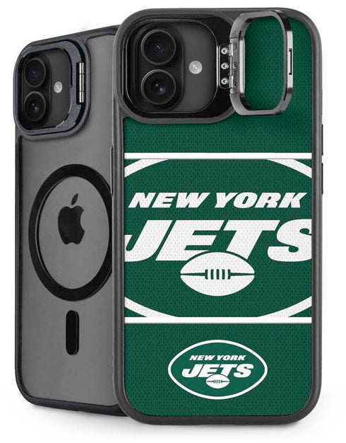 NFL New York Jets Zone Block iPhone 16 Kickstand Case