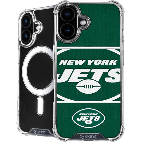 NFL New York Jets Zone Block iPhone 16 MagSafe Case