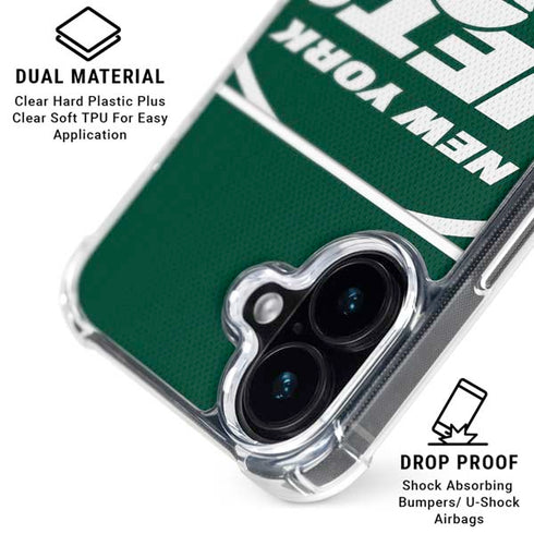 NFL New York Jets Zone Block iPhone 16 MagSafe Case