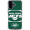 NFL New York Jets Zone Block iPhone 16 Plus Clear Case