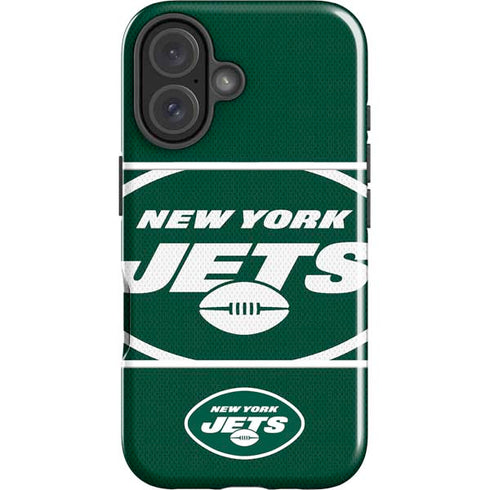NFL New York Jets Zone Block iPhone 16 Plus Impact Case