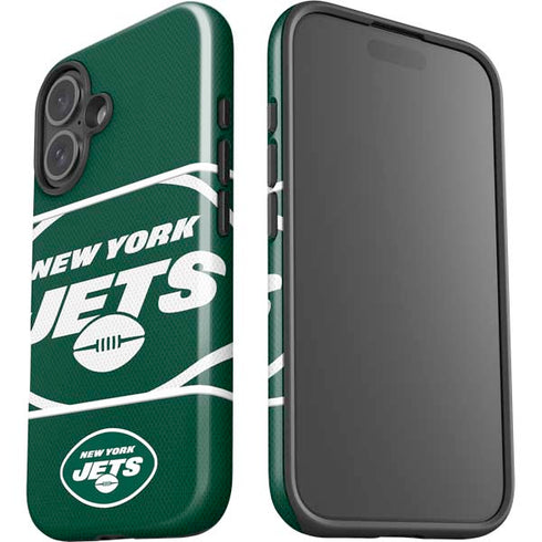 NFL New York Jets Zone Block iPhone 16 Plus Impact Case