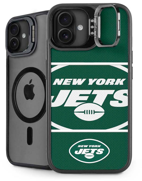 NFL New York Jets Zone Block iPhone 16 Plus Kickstand Case
