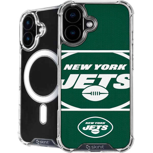 NFL New York Jets Zone Block iPhone 16 Plus MagSafe Case