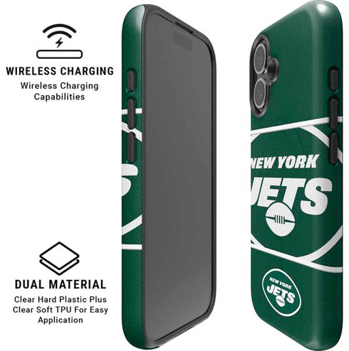NFL New York Jets Zone Block iPhone 16 Plus Magsafe Impact Case