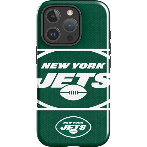 NFL New York Jets Zone Block iPhone 16 Pro Impact Case