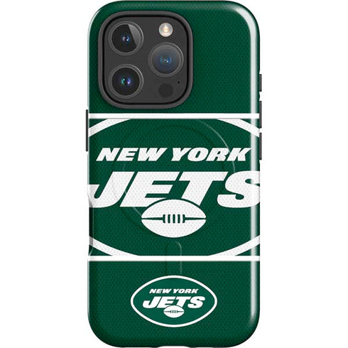 NFL New York Jets Zone Block iPhone 16 Pro Magsafe Impact Case