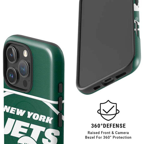NFL New York Jets Zone Block iPhone 16 Pro Magsafe Impact Case