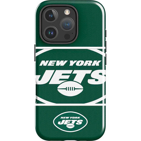 NFL New York Jets Zone Block iPhone 16 Pro Max Impact Case