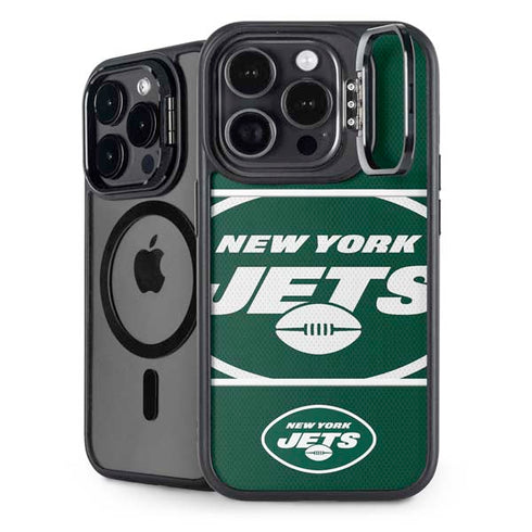 NFL New York Jets Zone Block iPhone 16 Pro Max Kickstand Case