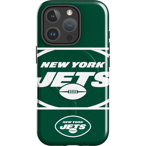 NFL New York Jets Zone Block iPhone 16 Pro Max Magsafe Impact Case
