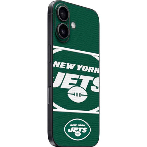 NFL New York Jets Zone Block iPhone 16 Skin