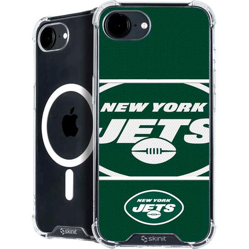 NFL New York Jets Zone Block iPhone 16e MagSafe Case