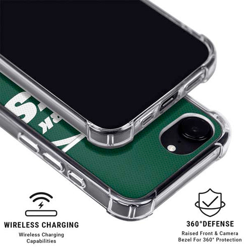 NFL New York Jets Zone Block iPhone 16e MagSafe Case