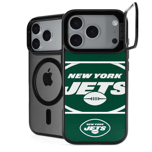 NFL New York Jets Zone Block iPhone 18 Pro Max Kickstand Case