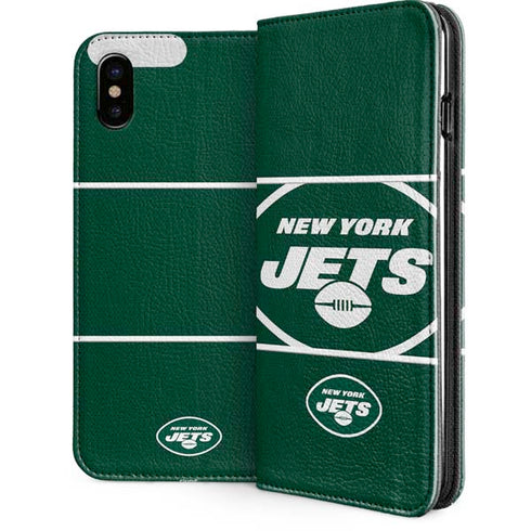 NFL New York Jets Zone Block iPhone 8 Folio Case