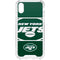 NFL New York Jets Zone Block iPhone XS Clear Case