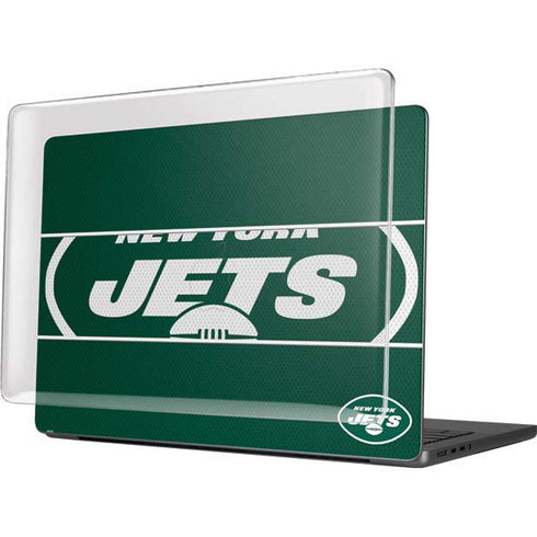 NFL New York Jets Zone Block MacBook Pro 14in (2021-24) Case plus Skin