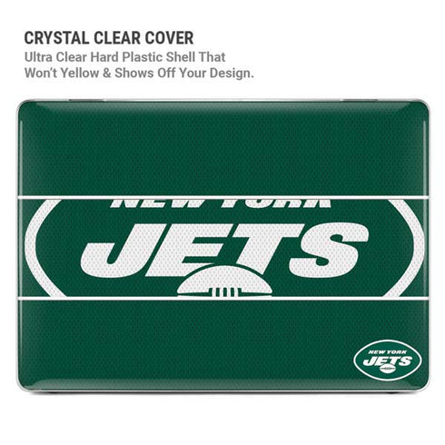 NFL New York Jets Zone Block MacBook Pro 14in (2021-24) Case plus Skin