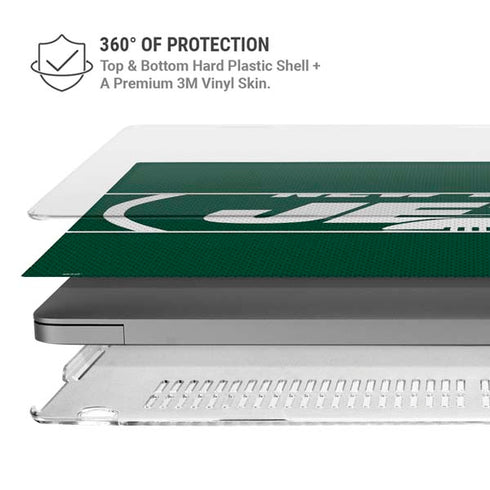 NFL New York Jets Zone Block MacBook Cases