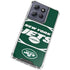 NFL New York Jets Zone Block Moto G 5G (2025) Clear Case