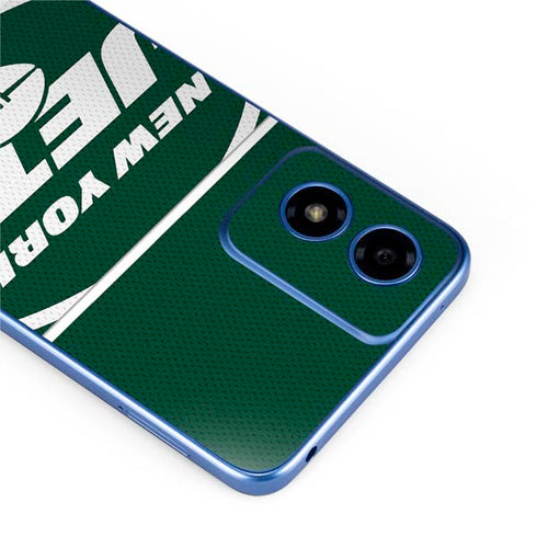 NFL New York Jets Zone Block Moto G Play 4G (2024) Skin