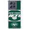 NFL New York Jets Zone Block Moto G Play 5G (2025) Clear Case
