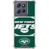 NFL New York Jets Zone Block Moto G Play 5G (2025) Clear Case