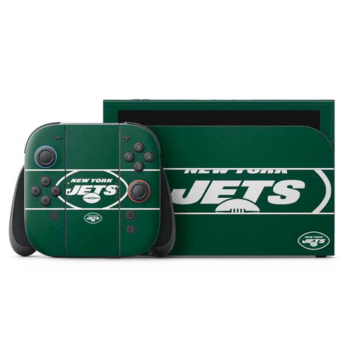 NFL New York Jets Zone Block Nintendo Skins