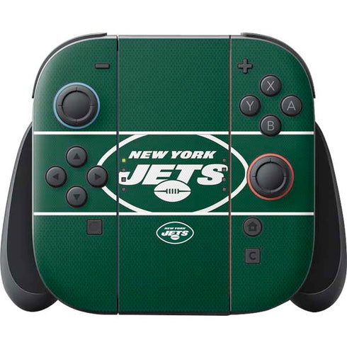 NFL New York Jets Zone Block Nintendo Skins