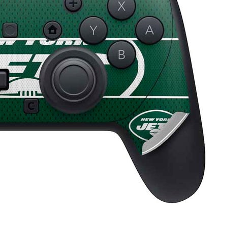 NFL New York Jets Zone Block Nintendo Switch 2 (2025) Pro Controller Skin