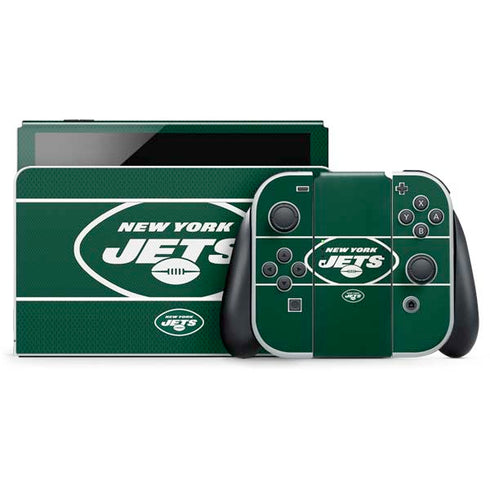NFL New York Jets Zone Block Nintendo Skins