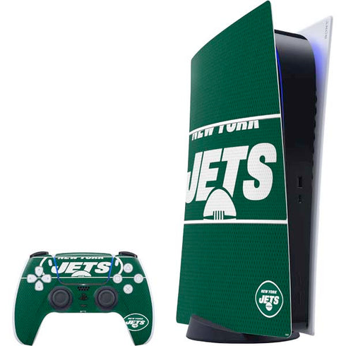 NFL New York Jets Zone Block PlayStation PS5 Skins