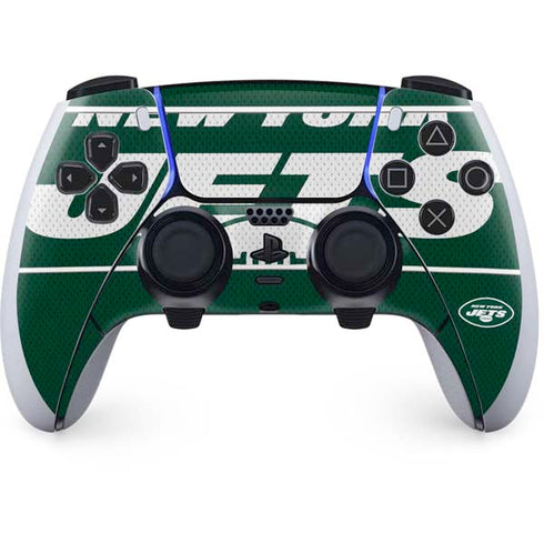 NFL New York Jets Zone Block PS5 DualSense Edge Pro Controller Skin