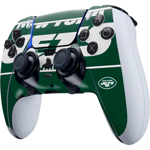 NFL New York Jets Zone Block PS5 DualSense Edge Pro Controller Skin