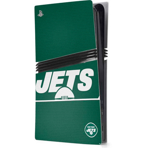 NFL New York Jets Zone Block PS5 Pro Console Skin