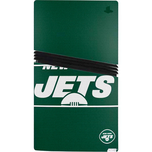 NFL New York Jets Zone Block PS5 Pro Console Skin
