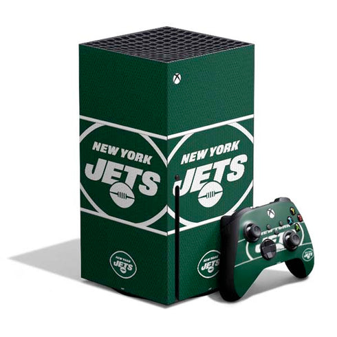 NFL New York Jets Zone Block Xbox Series X Bundle Skin