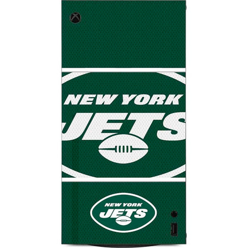 NFL New York Jets Zone Block XBox Series X Digital Edition Console Skin