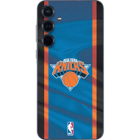 NBA New York Knicks Away Jersey Galaxy A36 5G Skin