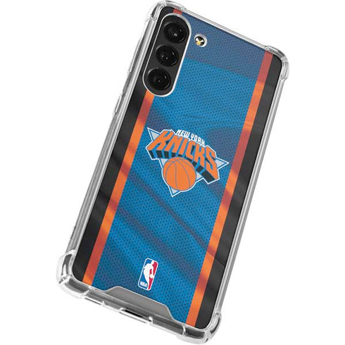 NBA New York Knicks Away Jersey Galaxy S24 FE Clear Case