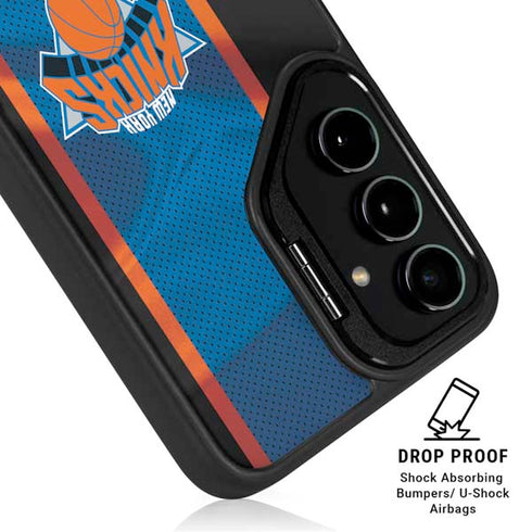 NBA New York Knicks Away Jersey Galaxy S24 FE Kickstand Case