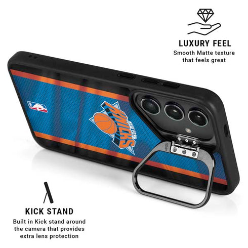 NBA New York Knicks Away Jersey Galaxy S25 Kickstand Case